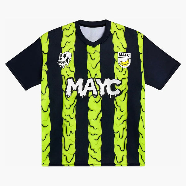 Mayc Soccer Jersey Black/Lime Green