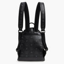 McM Stark Backpack Visetos Side Studs Mini Black