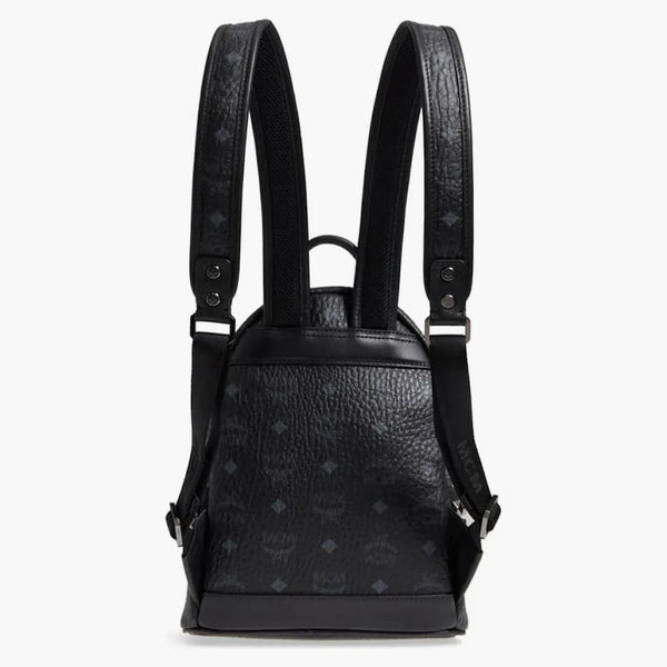 Mcm Stark Backpack Visetos Side Studs Mini Black