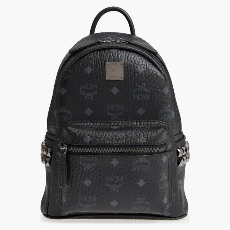 MCM Stark Batock Visetos Side Studs Mini Black
