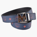 McM Belt Visetos Blue