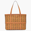 Mcm Delmy Shopper Medium Visetos Cognac