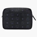 McM Aren Crossbody Visetos Black