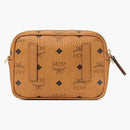 Mcm Klassik Crossbody X-mini Visetos Cognac