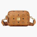 Mcm Klassik Crossbody X-mini Visetos Cognac