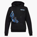 Mcm Logo/bauhaus Visetos Hoodie/belt Bag Black