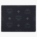 Mcm Monogram Card Case Black