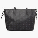 Mcm Reversible Liz Shopper Visetos Medium Black