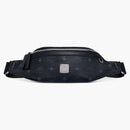 Mcm Slim Fursten Belt Bag Small Visetos Black