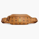Mcm Slim Fursten Belt Bag Small Visetos Cognac