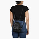 McM Stark Bebe Boo Backpack Visetos Side Studs X-Mini Black