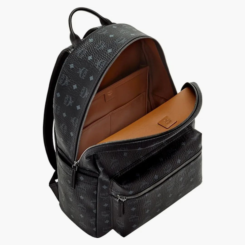 Mcm Stark Classic Backpack Visetos Large Black