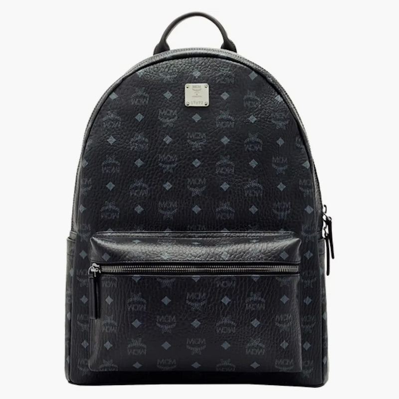 Mcm Stark Classic Backpack Visetos Large Black