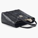 Mcm Toni Shopper Mini Visetos Black
