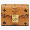 Mcm Tracy Accordiontracy Accordion Card Holder Mini Visetos Cognac