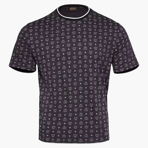 Mcm Visetos Print T-shirt Black