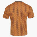 Mcm Visetos Print T-shirt Cognac