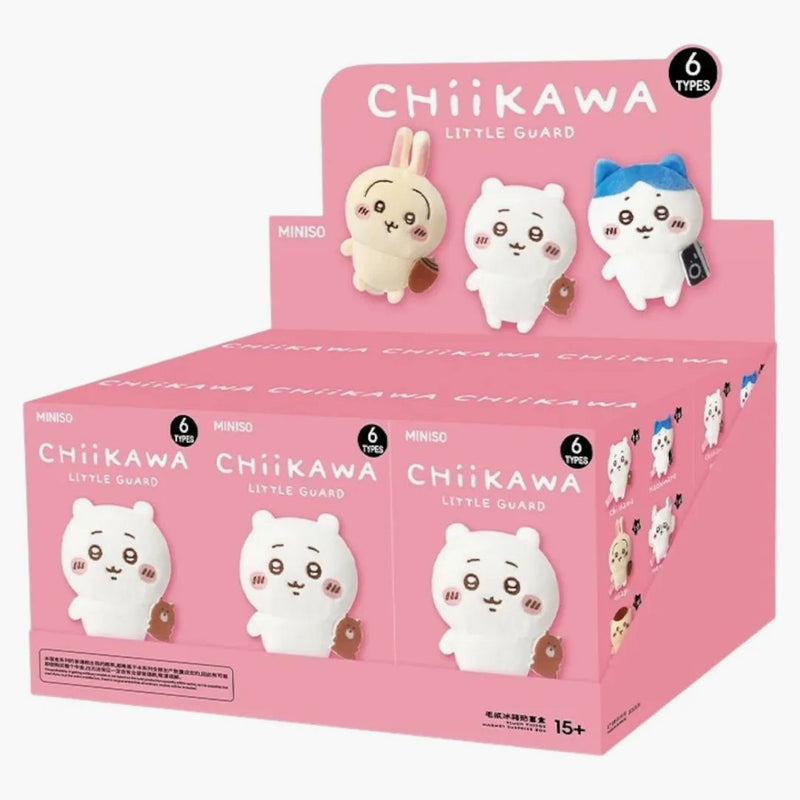 Miniso Top Toy X Chiikawa Little Guard Series Fridge Magnet Sealed Case (6 Blind Box)