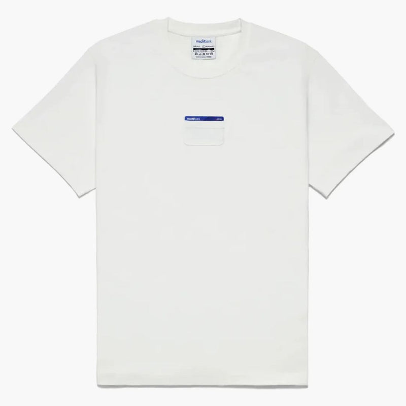 Mschf Credit Card Pocket Tee White