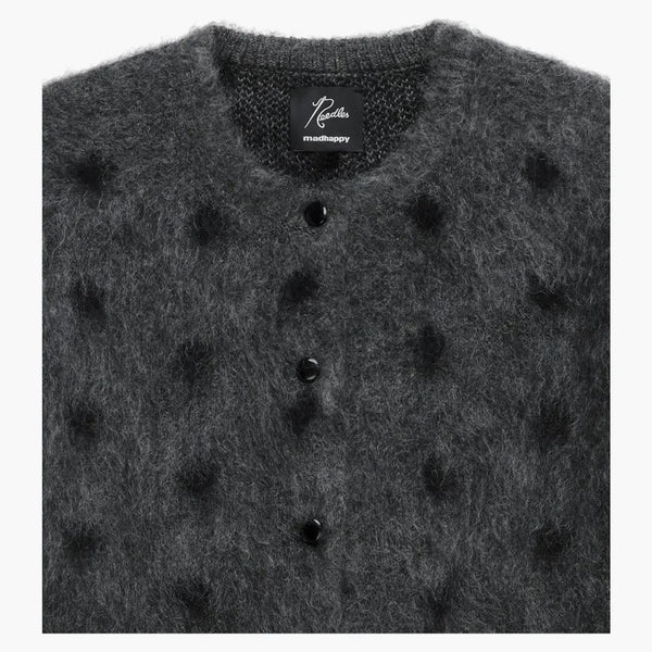 Madhappy X Needles Mohair Cardigan Graphite