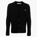 Maison Kitsune Baby Fox Patch Cosy Cardigan Black
