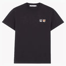 Maison Kitsune Double Fox Head Patch Classic Tea-Shirt Anthracite