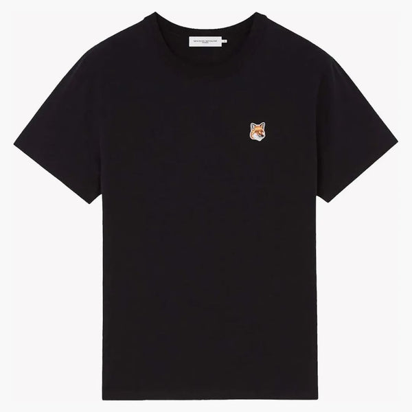 Maison Kitsune Fox Head Patch Classic Tee-shirt Black