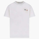 Maison Kitsune Man Cotton Logo T-Shirt Latte
