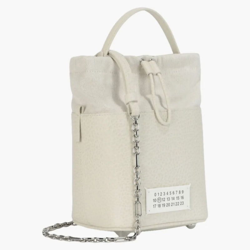 Maison Margiela 5ac kbelíková taška Greige