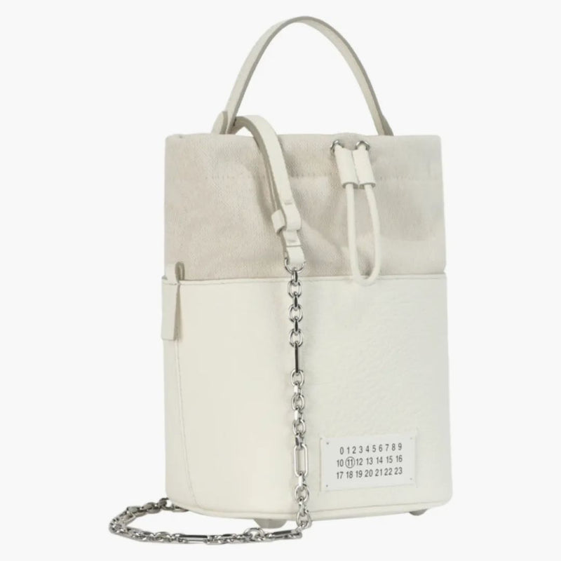 Maison Margiela 5AC BULKET BAG White