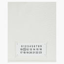 Maison Margiela 5ac kbelíková taška bílá