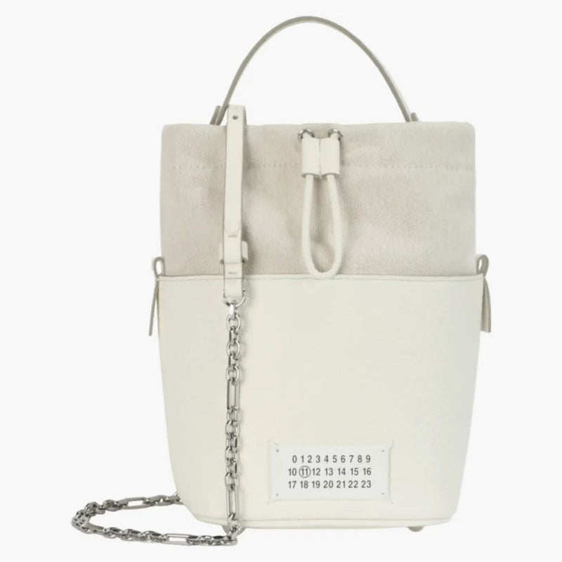 Maison Margiela 5AC BULKET BAG White