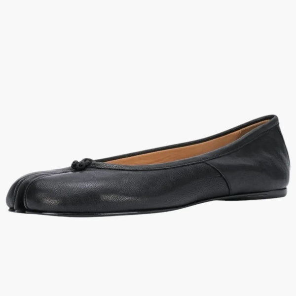 Maison Margiela Calfskin Tabi Ballet Flats Black (Dámské)