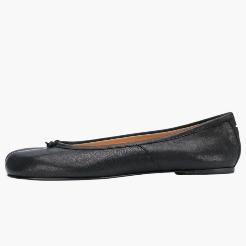 Maison Margiela Calfskin Tabi Balet Flats Black (Women's)