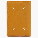 Maison Margiela Four Stitches Card Holder Mustard