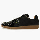 Maison Margiela Paint Replica German Army Trainer (Gat) Black
