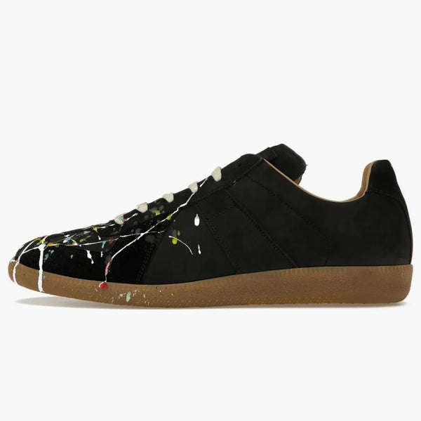Maison Margiela Paint Replica Trainer (GAT) Black