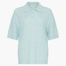 Maison margiela polo camisa azul