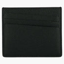 Maison Margiela Stitched Leather Card Holder Black