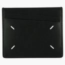Maison Margiela Stitched Leather Card Holder Black
