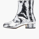 Kovová kovová stříbro Maison Margiela Tabi Ankle Boot