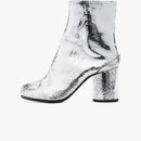 Maison Margiela Tabi Ankel Heel Boot Cracked Metallic Silver (Women's)