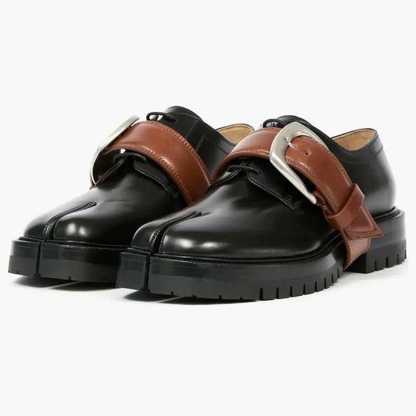 Boj kraje Maison Margiela Tabi Low Black (Dámské)