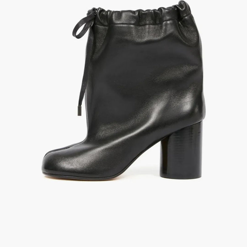 Maison Margiela Tabi Šňůra kotníkového kotníku Black (Dámské)