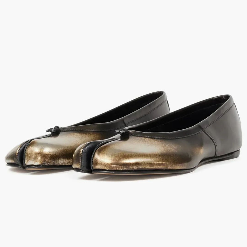 Maison Margiela Tabi New Ballerinas Metallic Silver (kobiety)