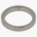 Maison Margiela Logotipo delgado Anillo de plata