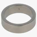 Maison Margiela Wide Logo Ring Silver