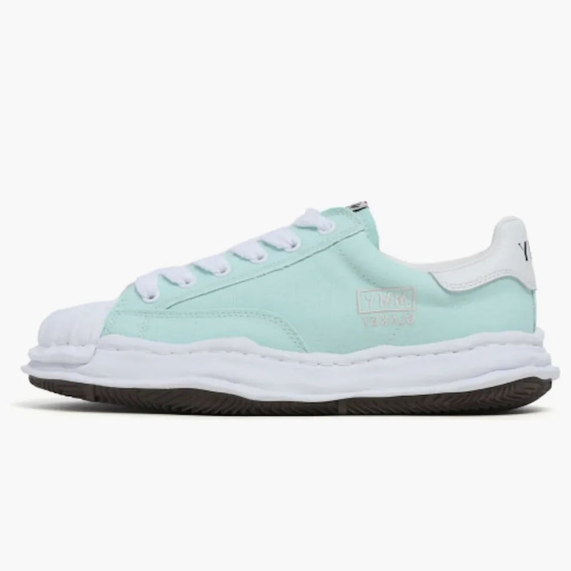 Maison Mihara Yasuhiro Blakey OG Sole Canvas Low Ljusblå