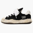 Maison Mihara Yasuhiro Blakey Buffer OG Sole Canvas Low Distressed Midsole Black White