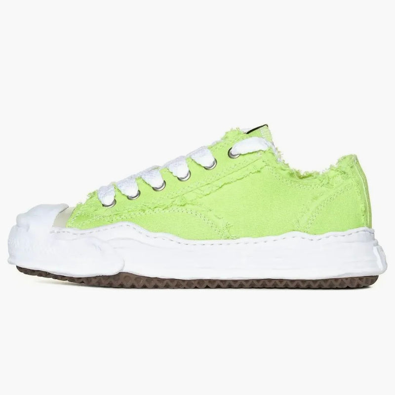 Maison Mihara Yasuhiro Hank Low Original Sole Canvas Green White